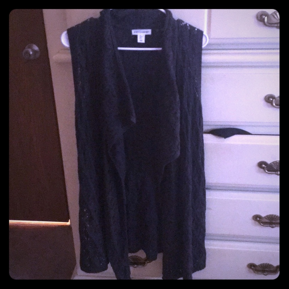Long grey cardigan